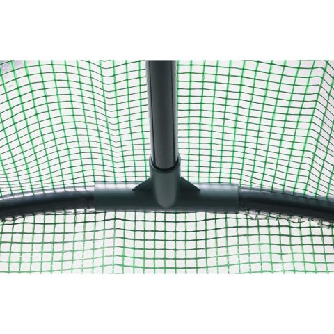 SZKLARNIA TUNEL OGRODOWY DWA WEJŚCIA DO POMIDORÓW I OGÓRKÓW 200x100x180CM ZIELONY