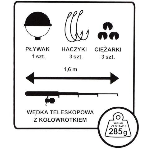 ZESTAW WĘDKARSKI ENERO 105