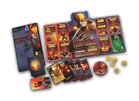 GRA MARVEL DICE THRONE : ICEMAN, PSYLOCKE, STORM, WOLVERINE - podstawa - LUCKY DUCK GAMES