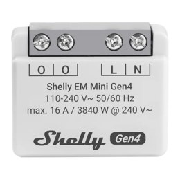 Miernik energii SHELLY EM Mini Gen4 Wi-Fi Matter