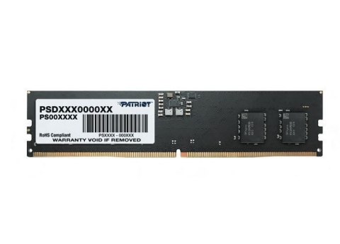 Pamięć PATRIOT (DIMM/DDR5/16 GB/5600MHz/1.1V/46CL/SINGLE)