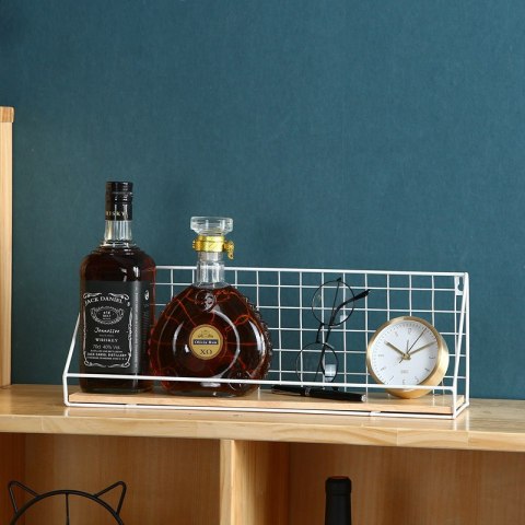 Półka ścienna styl LOFT 29,5 cm- biała
