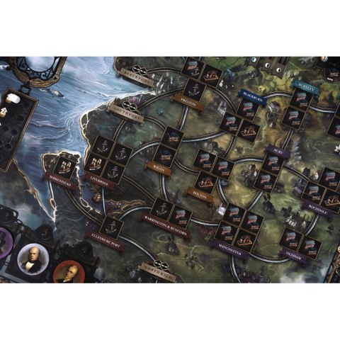 GRA PLANSZOWA BRASS LANCASHIRE deluxe - podstawa REBEL