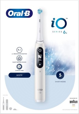 Szczoteczka magnetyczna ORAL-B iO Series 6 Biały Biały (4210201438069)