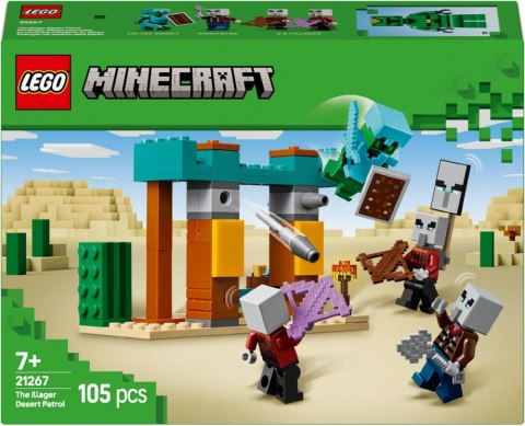 LEGO 21267 MINECRAFT - Pustynny patrol złosadników