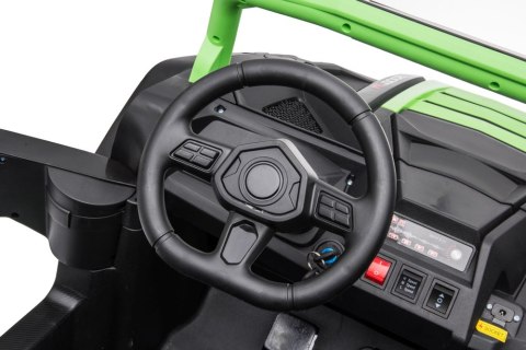 Auto Na Akumulator Buggy STRONG A032 Światła LED MP4 Zielony