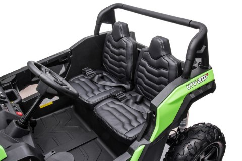 Auto Na Akumulator Buggy STRONG A032 Światła LED MP4 Zielony