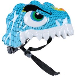 KASK ROWEROWY DZIECIĘCY REGULOWANY NO FEAR R. (48-52CM) SMOK NIEBIESKI