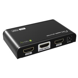 LIVALL Splitter HDMI 2.0 4K@60Hz 1x2 aktywny HDR EDID IDATA HDMI2-4K2HDR