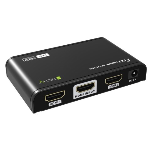 LIVALL Splitter HDMI 2.0 4K@60Hz 1x2 aktywny HDR EDID IDATA HDMI2-4K2HDR