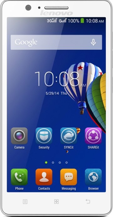 Smartphone LENOVO A536 Biały + P0R6001CCZ Czarny 8 GB Biały