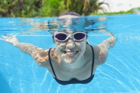 Okulary Do Pływania Różowe Bestway 21077