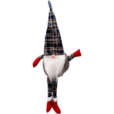 SKRZAT DEKORACYJNY 30+20CM KRATA GRANATOWA