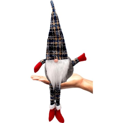 SKRZAT DEKORACYJNY 30+20CM KRATA GRANATOWA