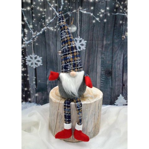 SKRZAT DEKORACYJNY 30+20CM KRATA GRANATOWA