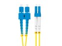 Kabel sieciowy światłowodowy LANBERG FO-SULU-SD11-0010-YE 1