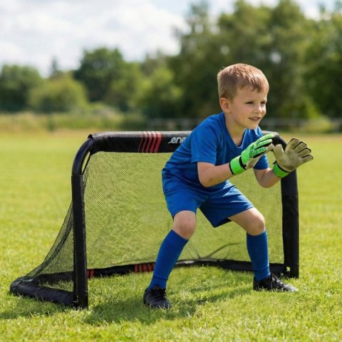 BRAMKA DO PIŁKI NOŻNEJ Z SIATKĄ SKŁADANA 90x60x60CM ENERO PRO
