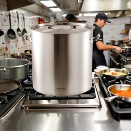 GARNEK GASTRONOMICZNY Z POKRYWĄ STALOWĄ 50L KINGHOFF KH-1966