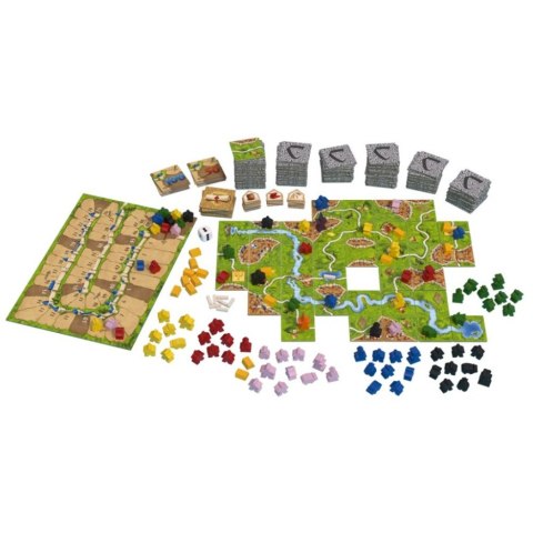 GRA PLANSZOWA CARCASSONNE 2ed - BIGBOX BARD