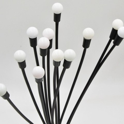 LAMPA SOLARNA TAŃCZĄCE NA WIETRZE KULECZKI KOLOROWE 12 LED 72CM