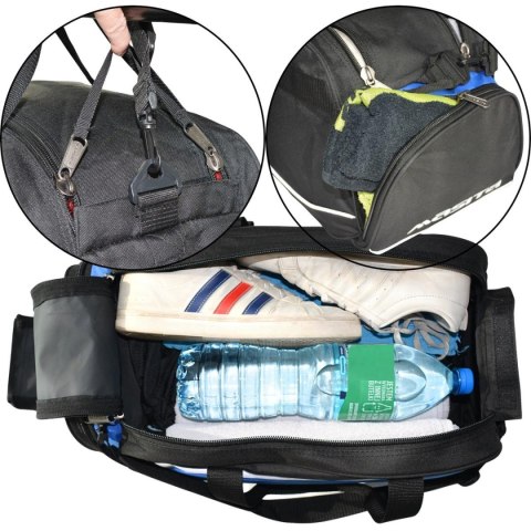 TORBA SPORTOWA MASITA 6015 NIEBIESKO- CZARNA