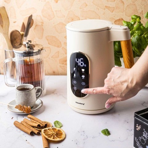 CZAJNIK ELEKTRYCZNY 1,7L KLAUSBERG KB-9005 REGULACJA TEMPERATURY