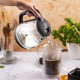 CZAJNIK ELEKTRYCZNY SZKLANY 1,2L KLAUSBERG KB-9003 LED