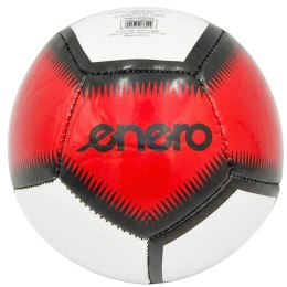 PIŁKA NOŻNA ENERO MINI 12 PANELI BIAŁO CZERWONA R.1