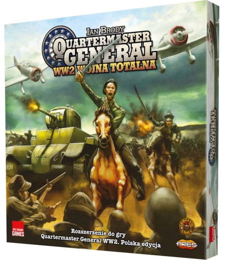 QUARTERMASTER GENERAL: WW2 WOJNA TOTALNA dodatek (PL) - RED SQUARE