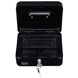 KASETKA METALOWA NA PIENIĄDZE DOKUMENTY 20x8,5x16 CM BLACK + DECKER