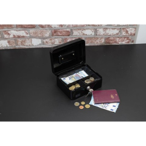 KASETKA METALOWA NA PIENIĄDZE DOKUMENTY 20x8,5x16 CM BLACK + DECKER