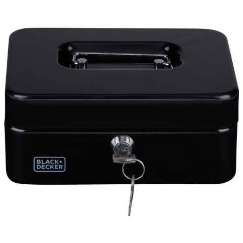 KASETKA METALOWA NA PIENIĄDZE DOKUMENTY 20x8,5x16 CM BLACK + DECKER
