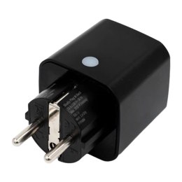 Inteligentne gniazdko 13A Shelly Plug PM Gen3 Matter czarny