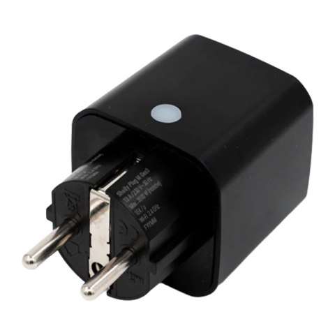 Inteligentne gniazdko 13A Shelly Plug PM Gen3 Matter czarny