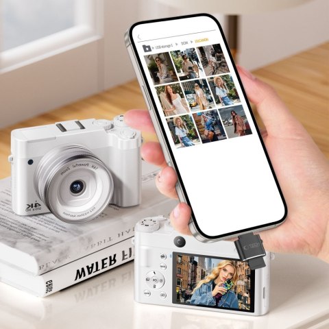 Adapter czytnik kart pamięci microSD USB-C - czarny