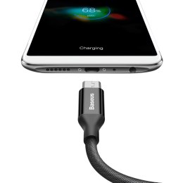 Kabel przewód USB-A - MicroUSB Yiven 1.5m - czarny