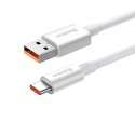 Kabel przewód USB-A - USB-C Superior Series 100W 2m - biały