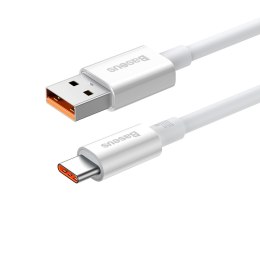 Kabel przewód USB-A - USB-C Superior Series 100W 2m - biały