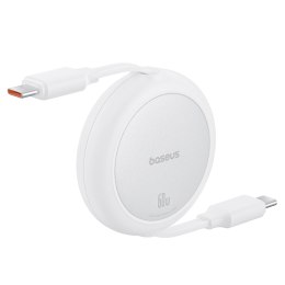 Kabel przewód zwijany USB-C Free2Pull 60W 1m - biały