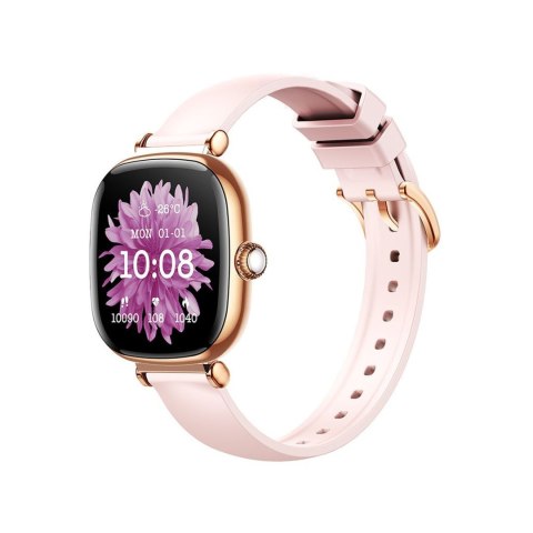 Smartwatch Starlight JR-FS1 z odbieraniem połączeń 2 paski - złoty