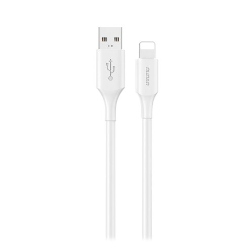 Kabel przewód USB-A - iPhone Lightning 6A 1.2m - biały