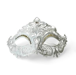 Maska Balowa z Brokatem