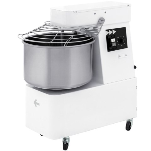 Miesiarka spiralna ze stałą dzieżą 2 prędkości 128 kg/h 48 l 400 V 2200 W