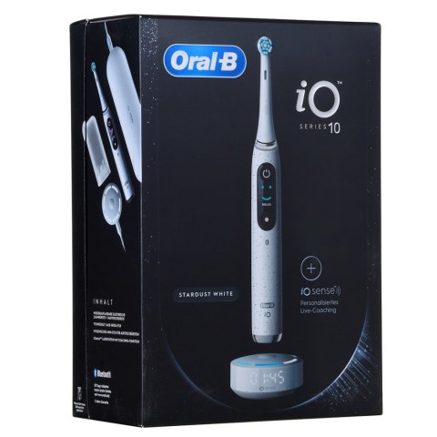 Obrotowo-pulsacyjna szczoteczka do zębów ORAL-B iO 10 Stardust White Biały
