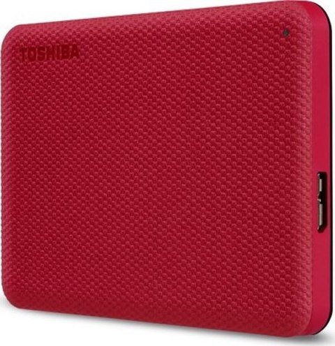 Dysk zewnętrzny HDD TOSHIBA Canvio Advance (4TB /Czerwony )