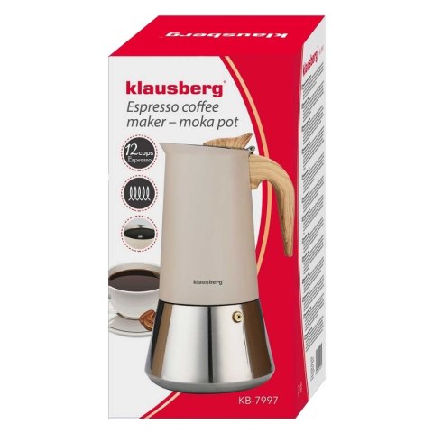 KAWIARKA ZAPARZACZ DO KAWY 600ml KLAUSBERG KB-7997 INDUKCJA