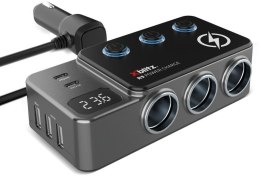 Rozdzielacz XBLITZ 2x USB typ C Szary R9