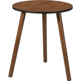 STOLIK KAWOWY 40x40x41CM BLAT DREWNIANY