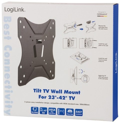 Uchwyt do TV LOGILINK BP0005 (nośność 25kg /23 - 42 cale)