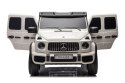 Auto Na Akumulator Mercedes G63 4X4 XXL 24V14AH Biały